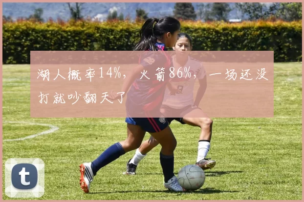 湖人概率14%，火箭86%，一场还没打就吵翻天了